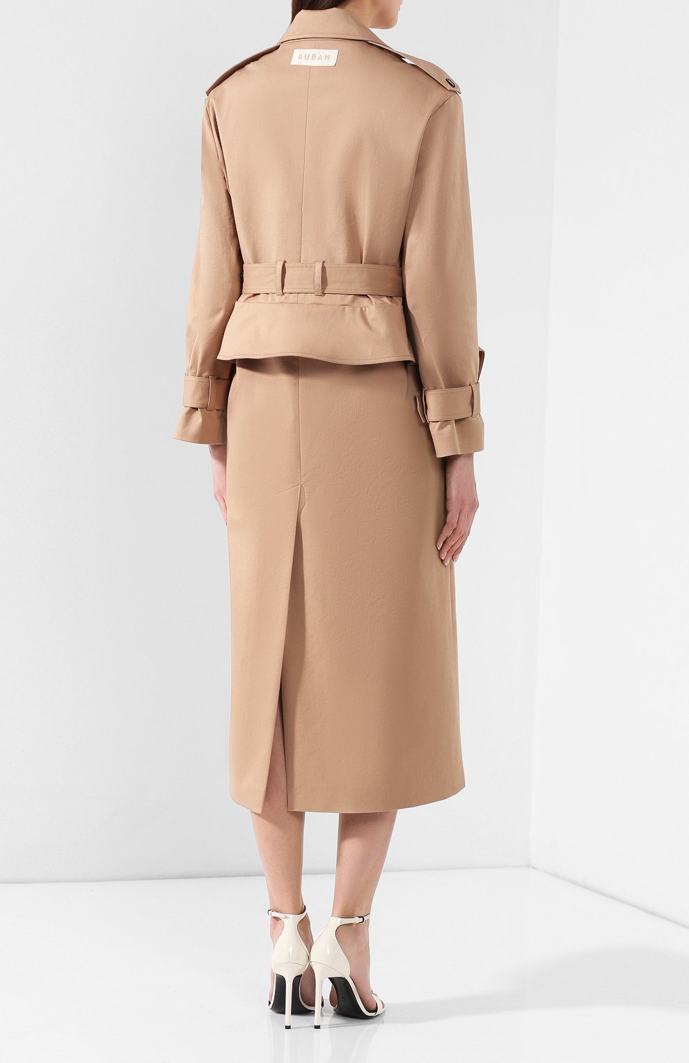 Хлопковый тренч RUBAN, арт. RРW19/20 - 57.1.45.3, фото 4