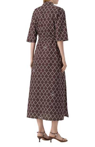 Хлопковое платье MAX MARA, арт. DANIEL 2516221049, фото 4