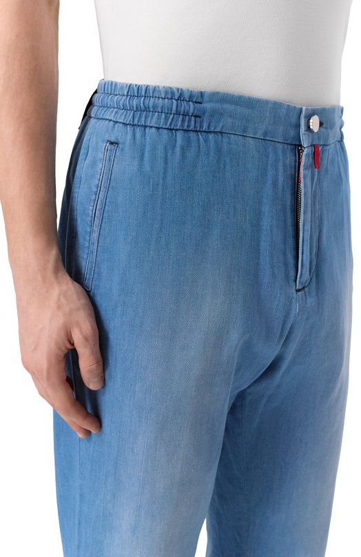 Джинсы Kiton UPLACK0617D Голубой  UPLACK0617D Фото 5