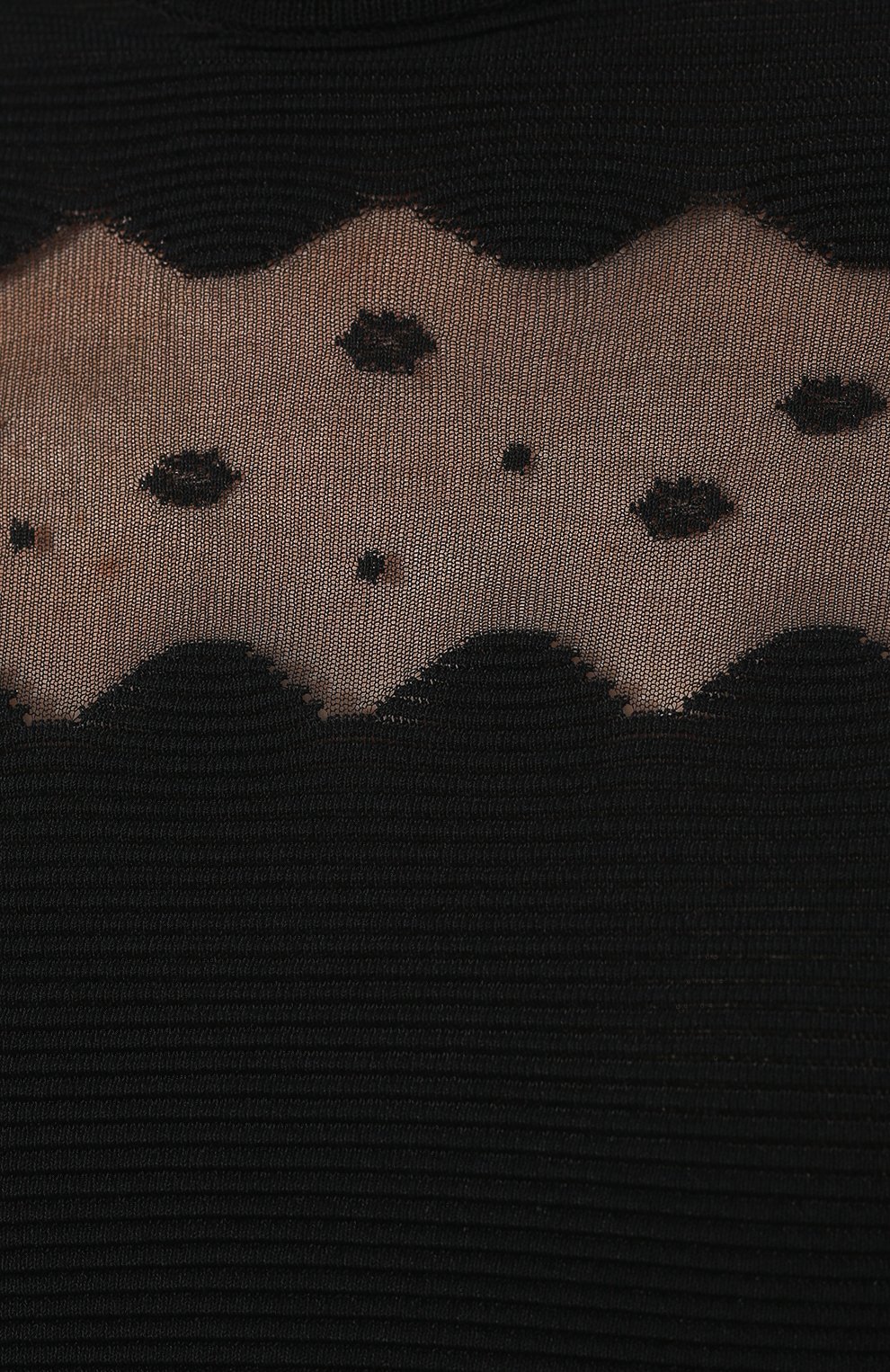 Водолазка из смеси вискозы и шелка ALEXANDER MCQUEEN, арт. 585218/Q1AD7, фото 5
