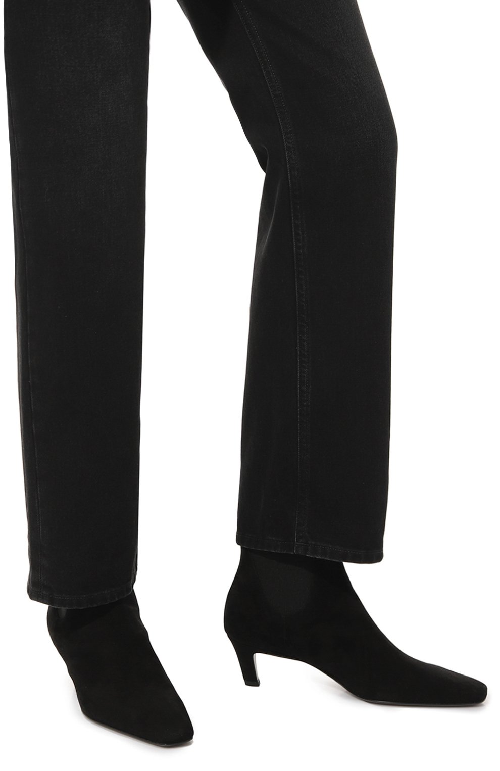 Замшевые ботильоны TOTEME, арт. 221-907-836, фото 3