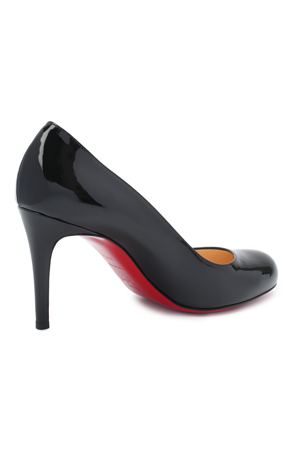 Кожаные туфли simple 85 CHRISTIAN LOUBOUTIN, арт. simple pump 85 patent calf, фото 4