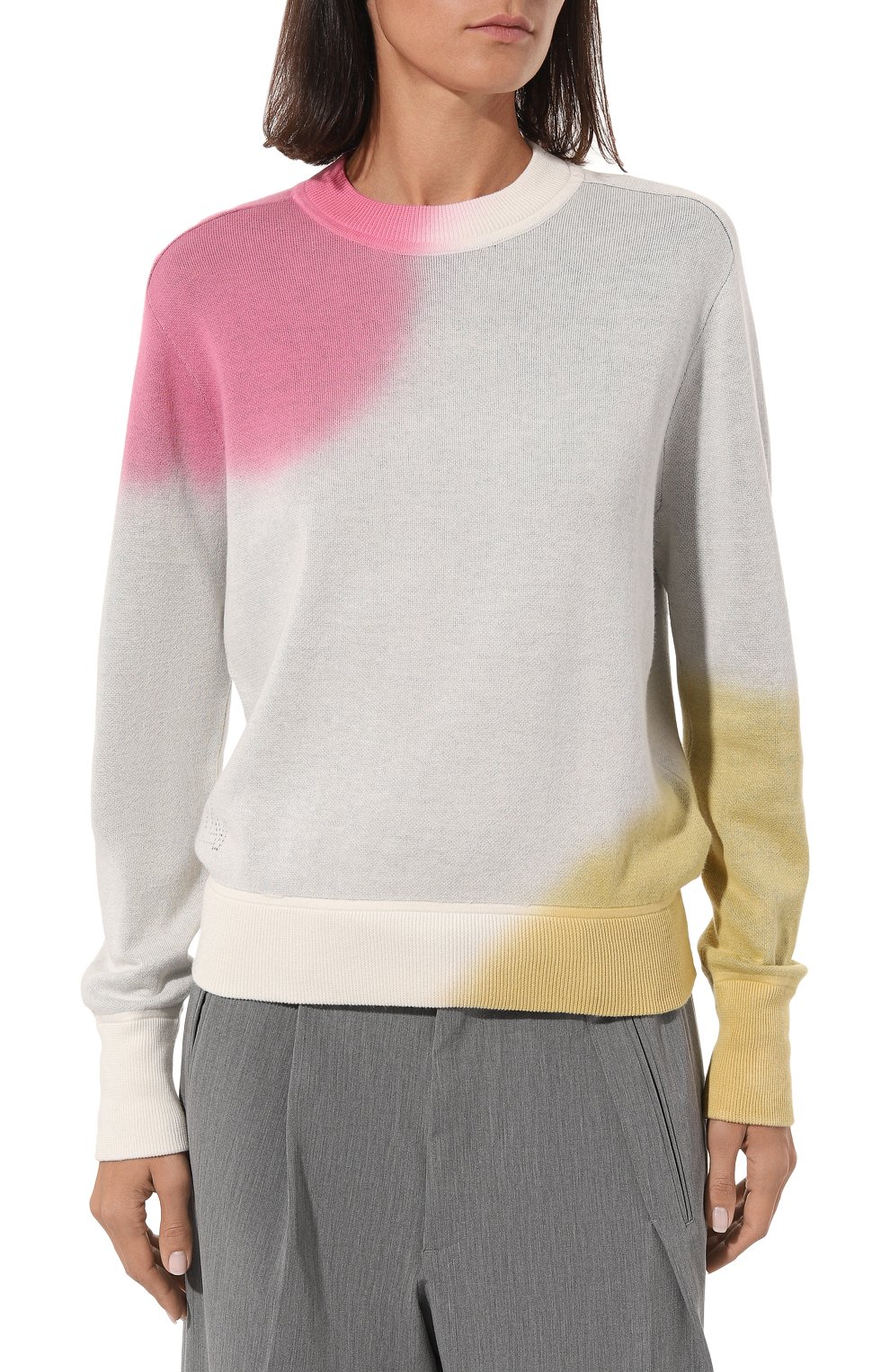 Хлопковый пуловер ZADIG AND VOLTAIRE, арт. KWSW01513, фото 3