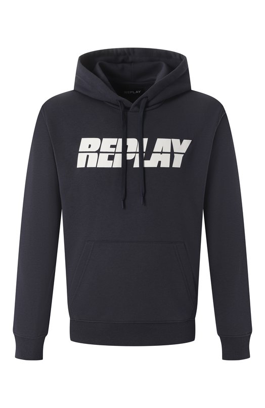 

Хлопковое худи Replay, Чёрный