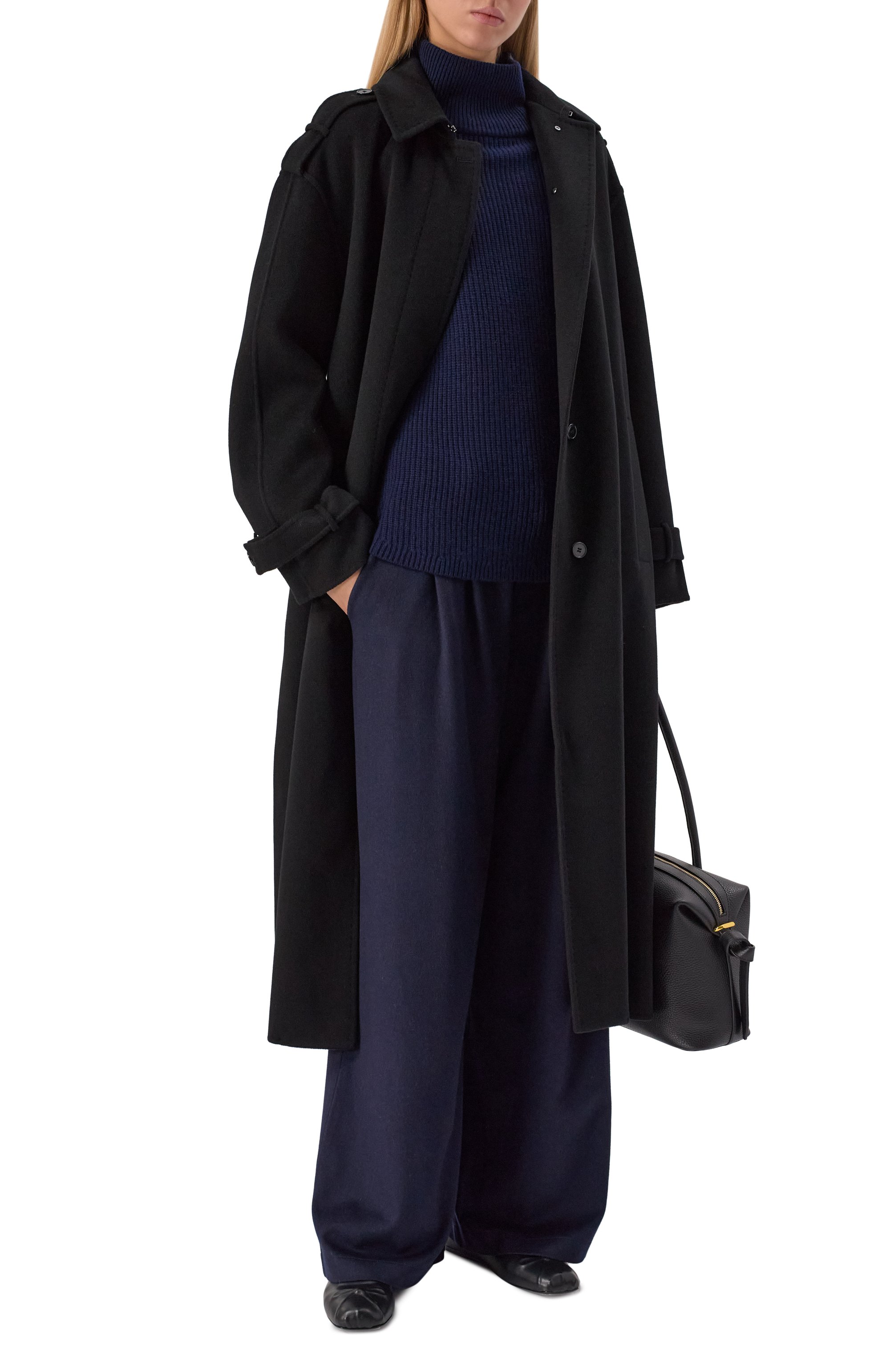 Брюки из шерсти и шелка MAX AND MOI, арт. H25BABILI, фото 2