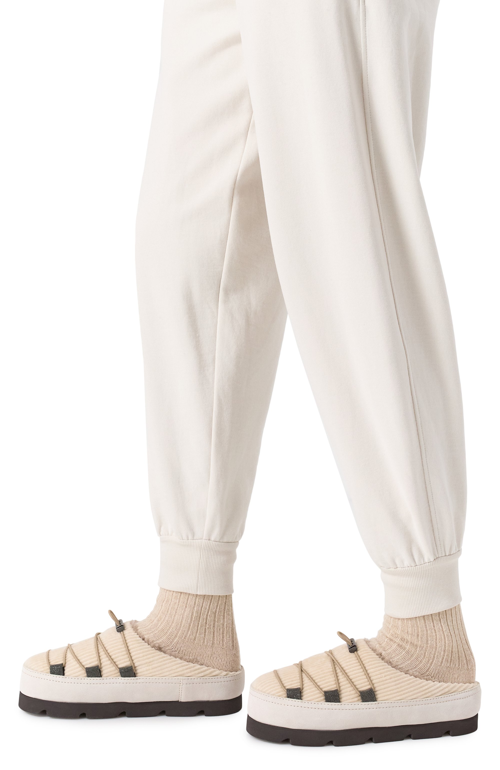 Комбинированные сабо BRUNELLO CUCINELLI, арт. MZSFG2830, фото 3