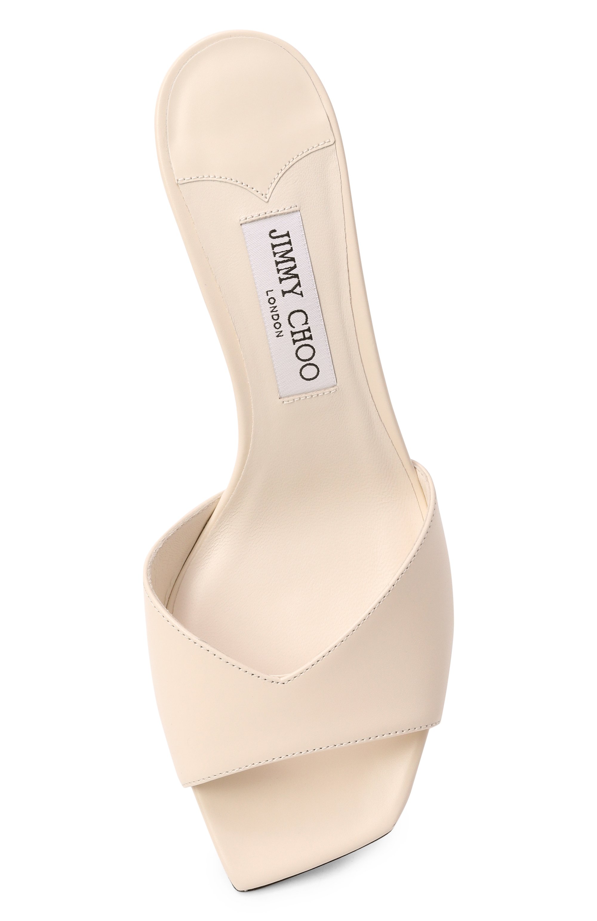 Кожаные мюли skye 30 JIMMY CHOO, арт. SKYE70CLF, фото 6