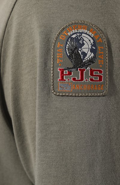 Хлопковая футболка PARAJUMPERS, арт. PMTSEY27, фото 5
