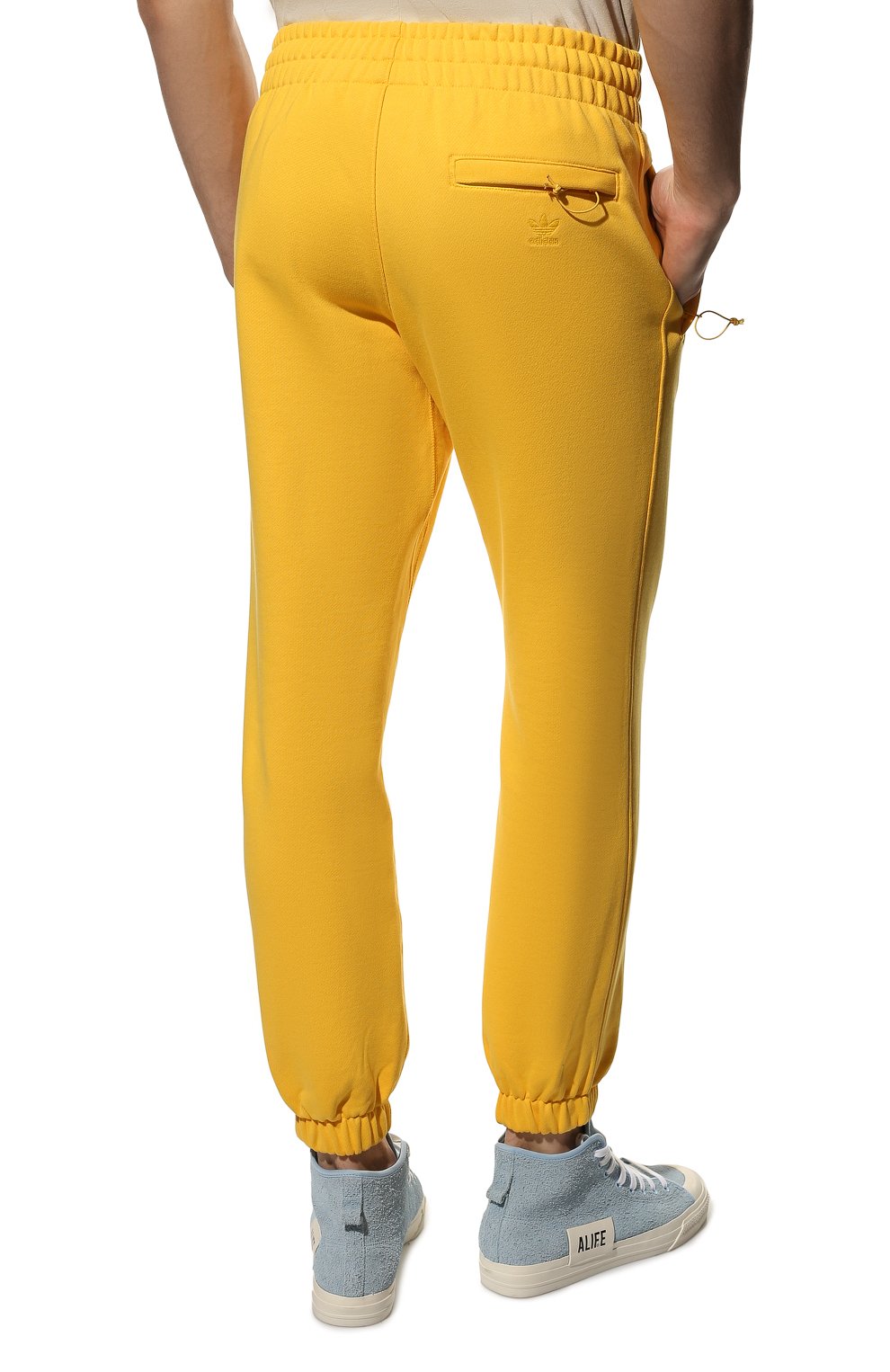 Хлопковые джоггеры adidas originals x pharrell williams ADIDAS ORIGINALS, арт. HG2685, фото 4