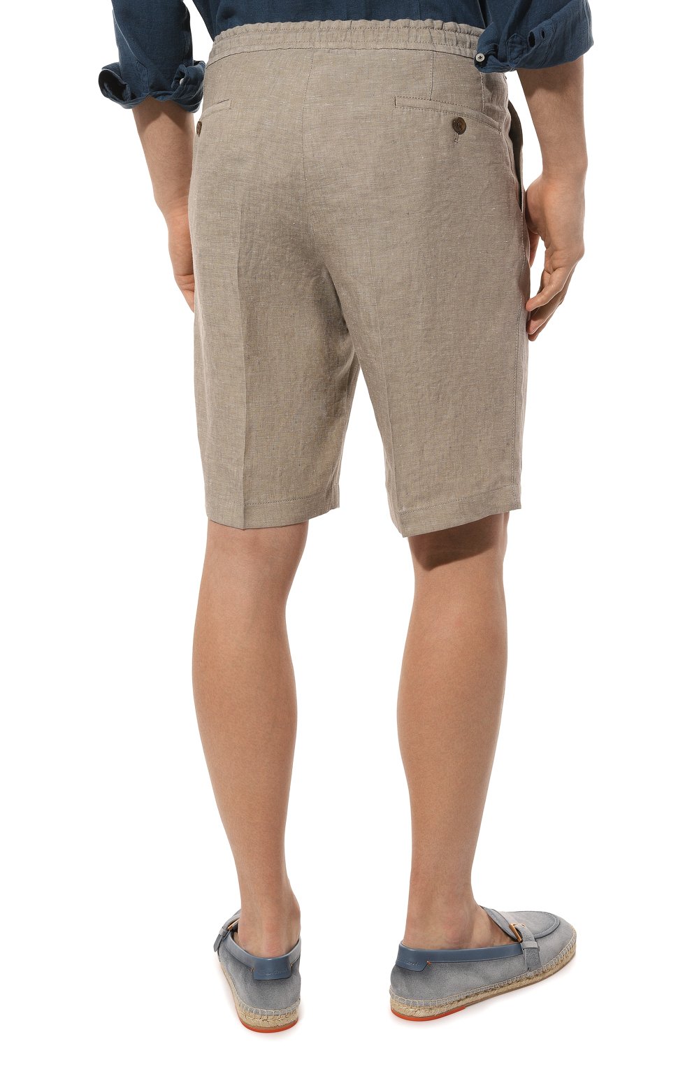 Льняные шорты CORNELIANI, арт. 914L20-3114157, фото 4