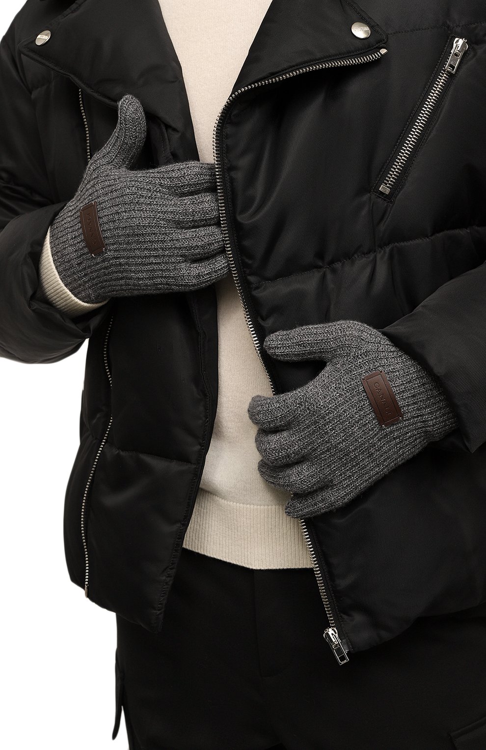 Шерстяные перчатки CANALI, арт. G0030/MK00461, фото 2