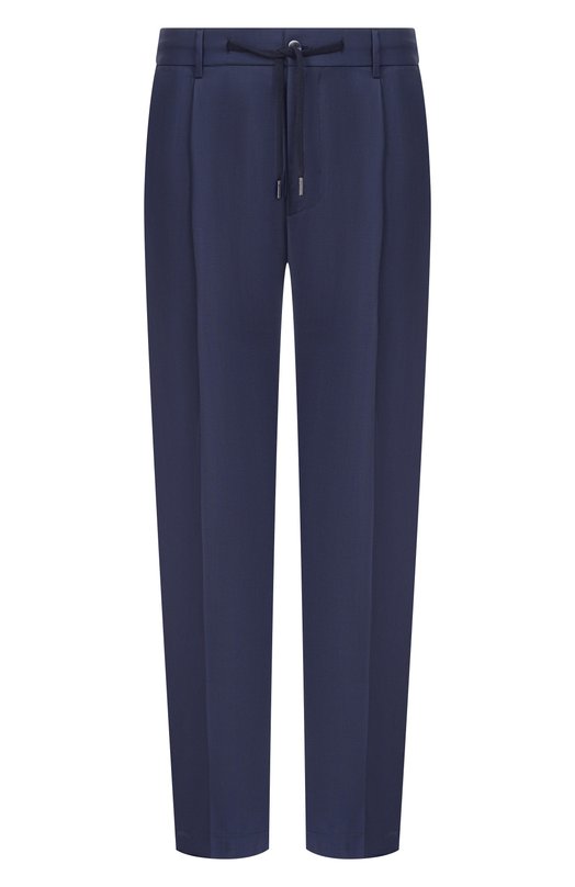 Шерстяные брюки Capobianco 20M808.UN00._001 Синий 20M808.UN00._001