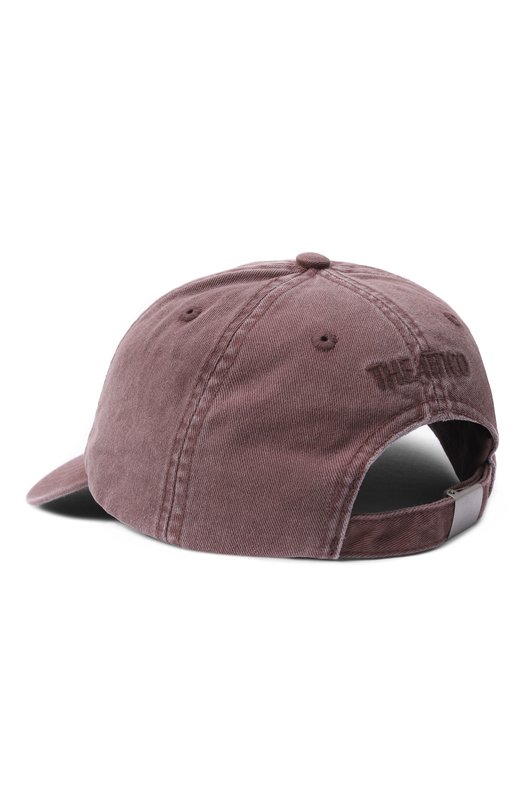 Хлопковая бейсболка The Attico 260WAC00041/CCC131EM Коричневый  260WAC00041/CCC131EM Фото 2