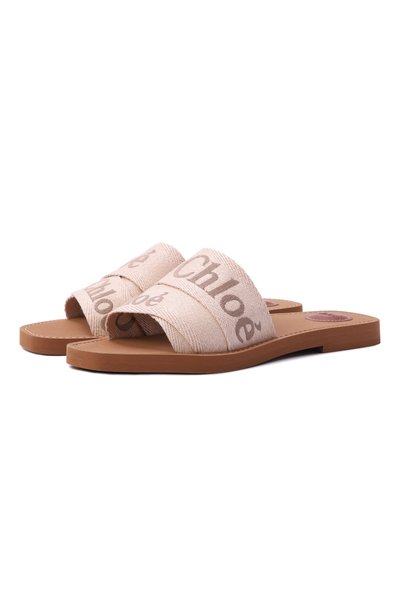 Женские текстильные шлепанцы woody CHLOÉ, арт. CHC23U188EF