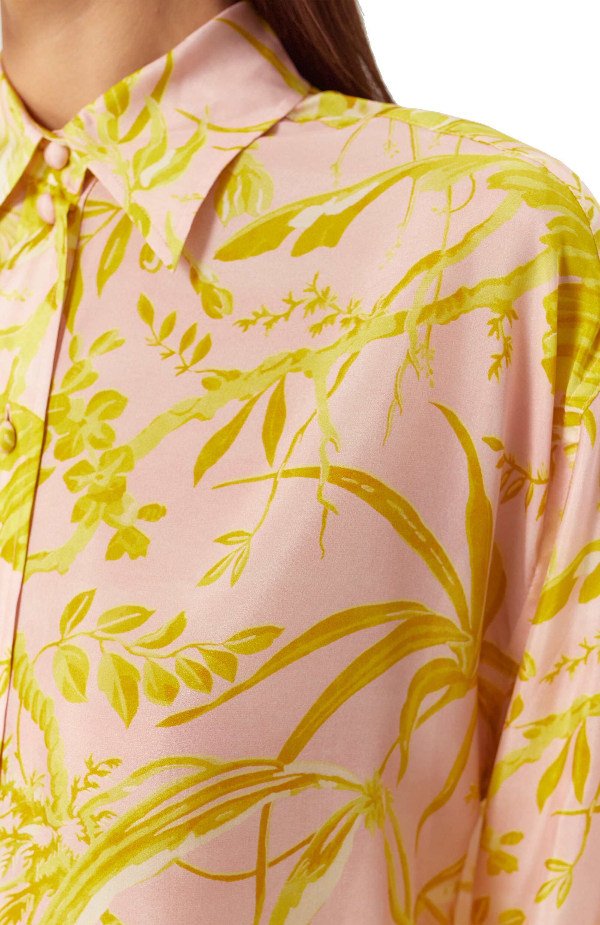 Шелковая блузка ZIMMERMANN розового цвета по цене 92250 руб., арт. 9613TSS245, фото 5 Шелковая блузка ZIMMERMANN, арт. 9613TSS245, фото 5