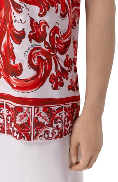 Хлопковая футболка DOLCE & GABBANA, арт. G8PN9T/II7K0, фото 5