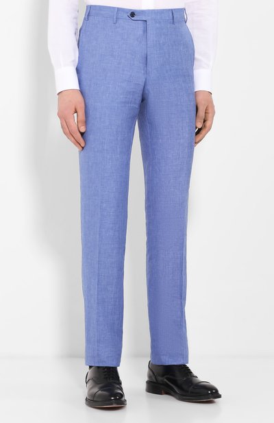 Костюм из смеси льна и шерсти CORNELIANI, арт. 837268-9114162/92 Q1, фото 4