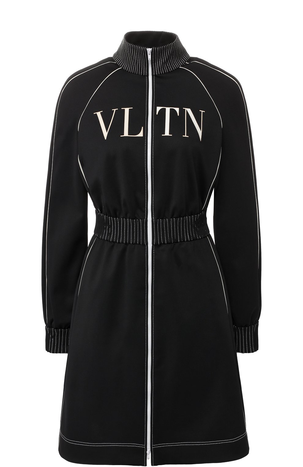 Приталенное платье на молнии с логотипом бренда VALENTINO, арт. QB3VAGV63Q3, фото 1