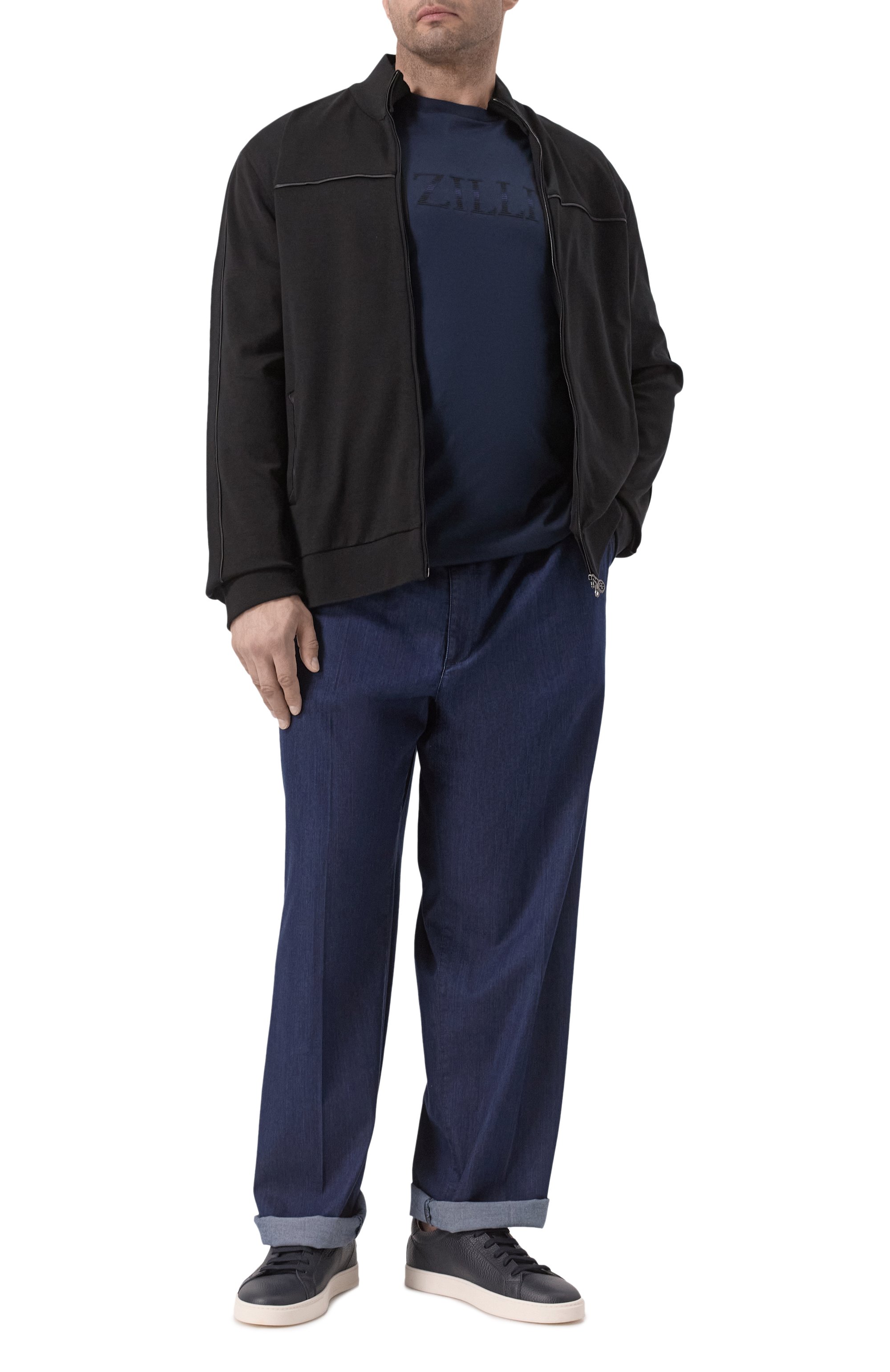 Хлопковая футболка ZILLI, арт. TSR001M0110VZSD00/54, фото 2