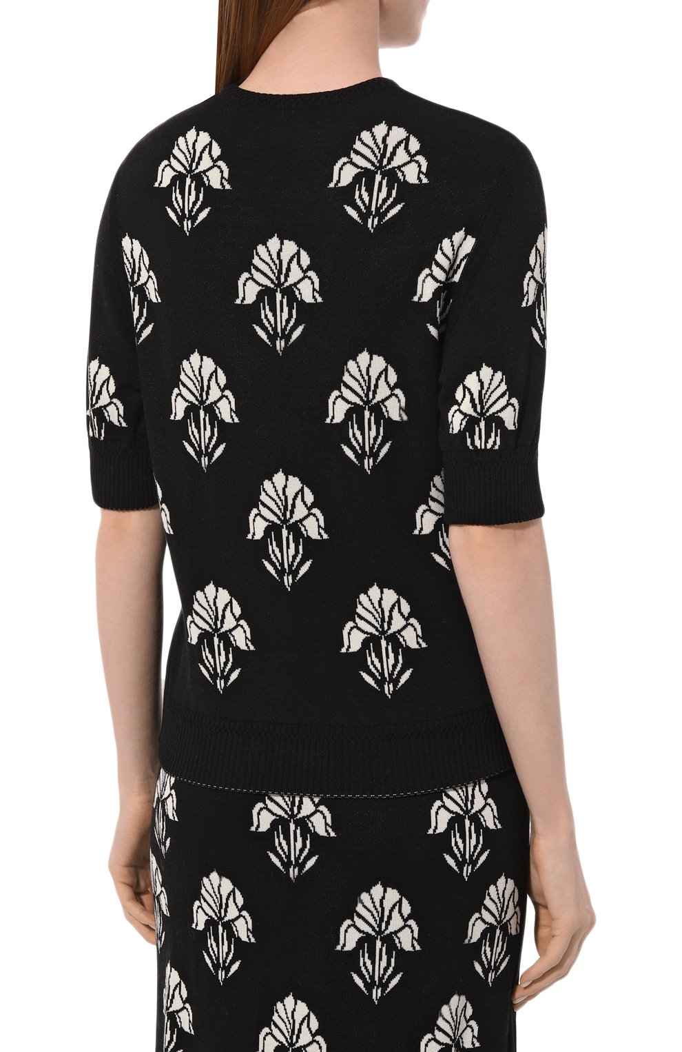 Двусторонний пуловер из шелка и вискозы FREEAGE, арт. S24.JM076M.6070.900, фото 4