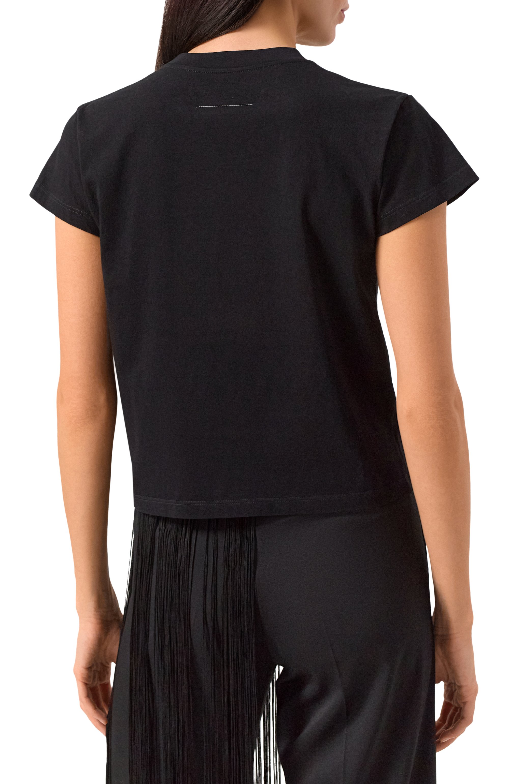 Хлопковая футболка MM6, арт. S52GC0332/M20048, фото 4