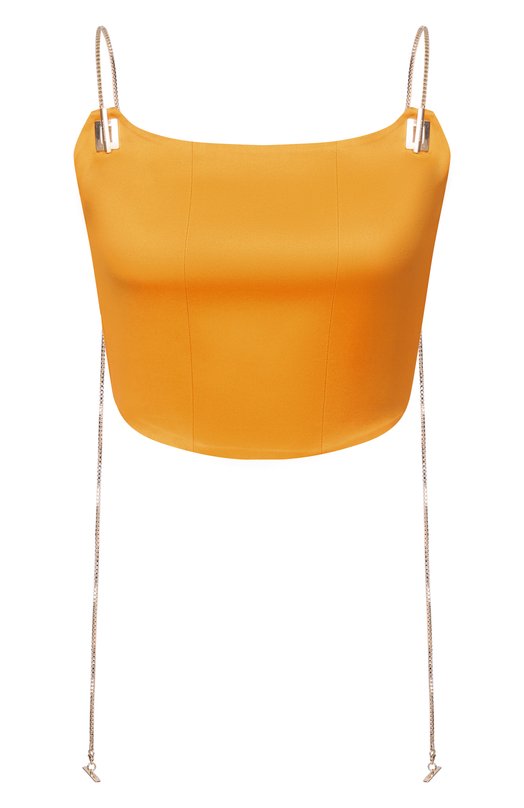 Атласный топ Daname 726SS7834A Оранжевый 726SS7834A