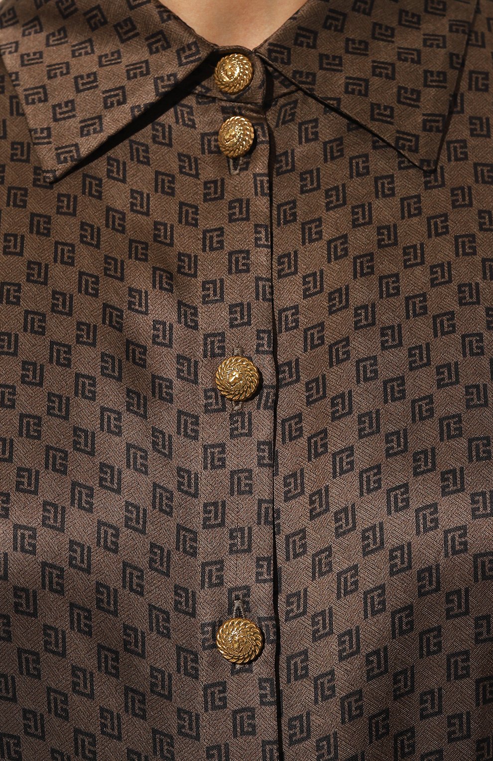 Блузка из вискозы BALMAIN, арт. BF0HS270VD98, фото 5