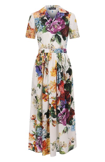 Женское хлопковое платье DOLCE & GABBANA, арт. F6TVLT/HS5TR