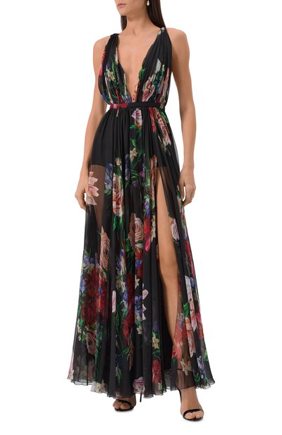 Шелковое платье DOLCE & GABBANA, арт. F6ZA1T/IS1Y7, фото 3