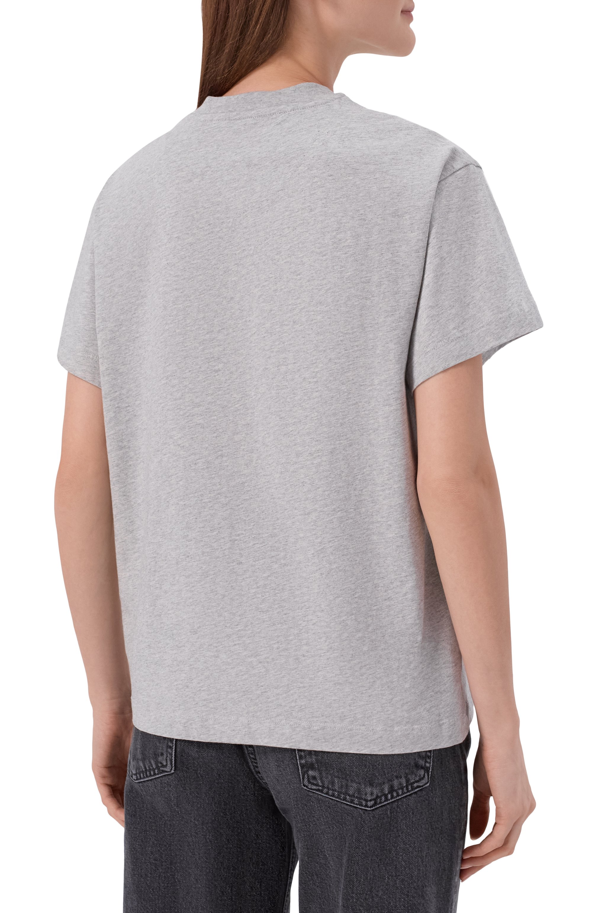 Хлопковая футболка JIL SANDER, арт. J02GC0163/J45048, фото 4