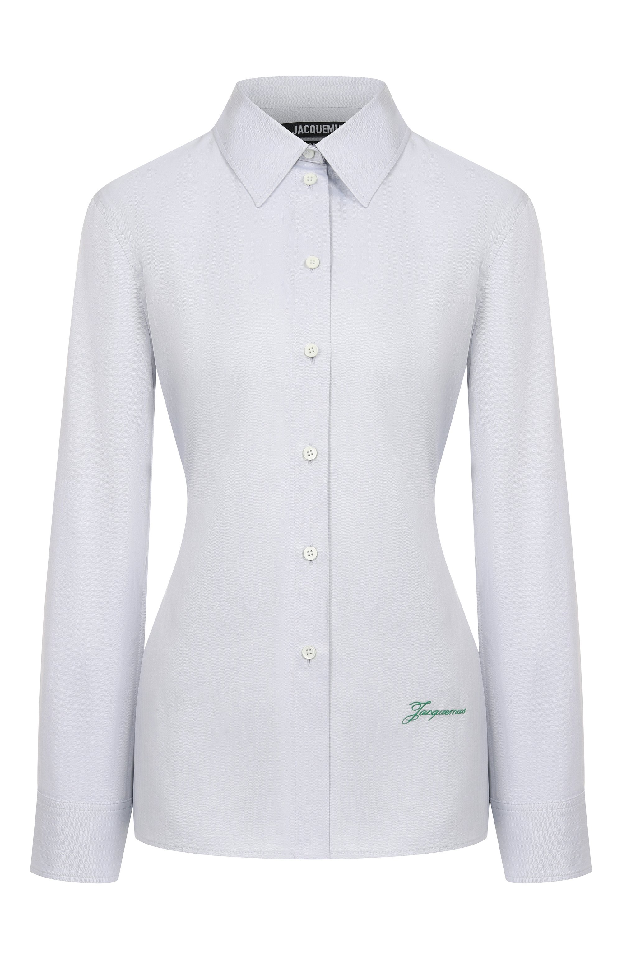 Хлопковая рубашка JACQUEMUS, арт. 25E243SH064, фото 1