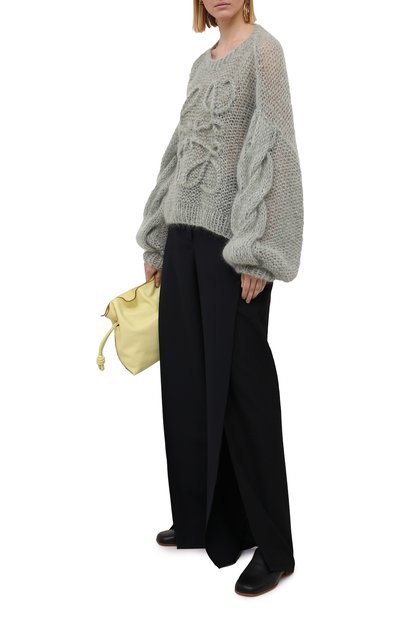 Свитер LOEWE светло-зеленого цвета по цене 82450 руб., арт. S817Y14K21, фото 2 Свитер LOEWE, арт. S817Y14K21, фото 2