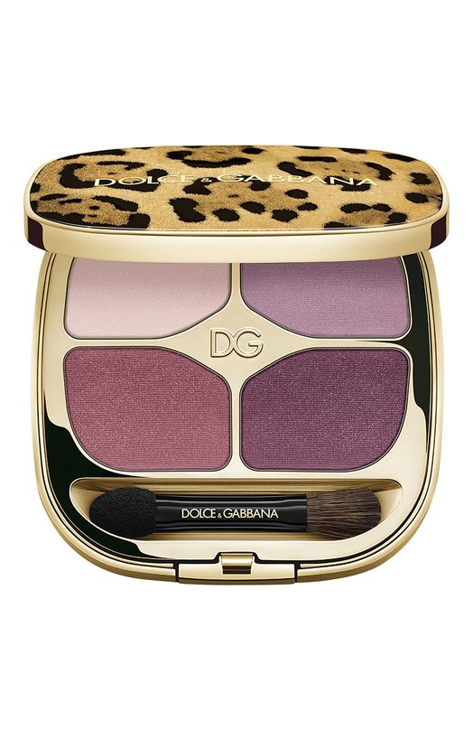 фото Тени для век felineyes eyeshadow quad, оттенок 7 passionate dahlia (4.8g) dolce & gabbana