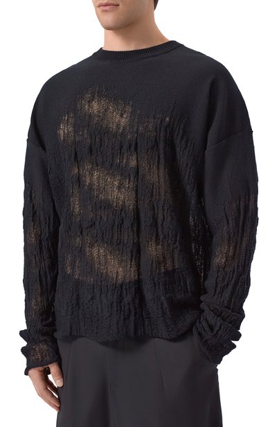 Хлопковый джемпер ISABEL BENENATO, арт. UK210S26, фото 3