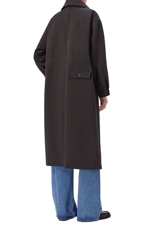 Хлопковый плащ Bogner 36121193 Чёрный  36121193 Фото 4