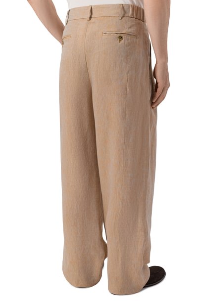 Льняные брюки GIORGIO ARMANI, арт. GM004077/TE23125, фото 4