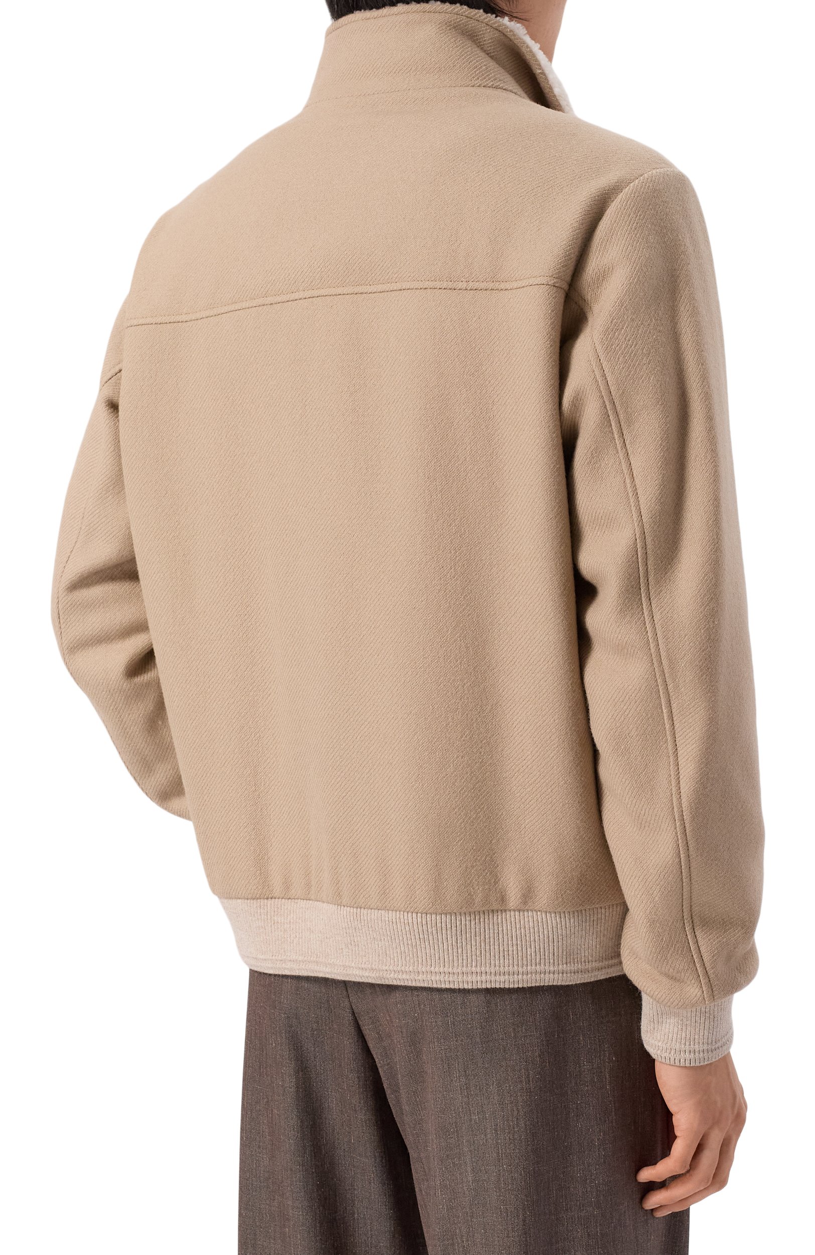 Бомбер с воротником из ягненка BOGNER, арт. 38601999, фото 4
