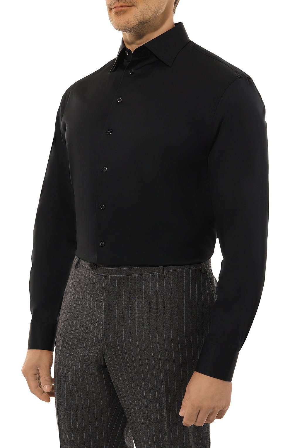 Хлопковая рубашка GIORGIO ARMANI, арт. GM000469/TE11189, фото 3