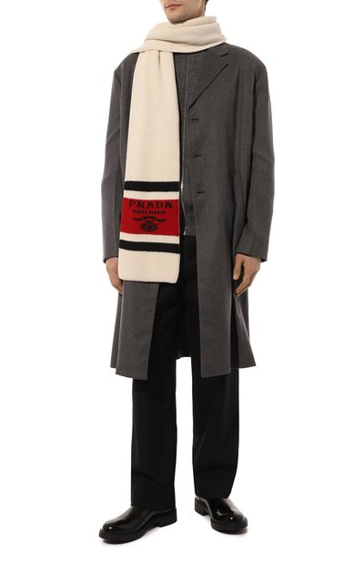 Кашемировый шарф PRADA, арт. UMS418-10QF-F0009-212, фото 2