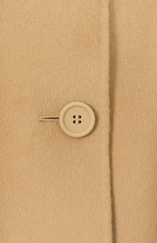 Пальто из шерсти и кашемира Max Mara Studio 0ZI0S0 Бежевый  0ZI0S0 Фото 6