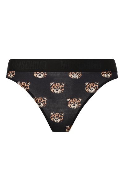 Женские хлопковые трусы-стринги MOSCHINO, арт. A4710/9015