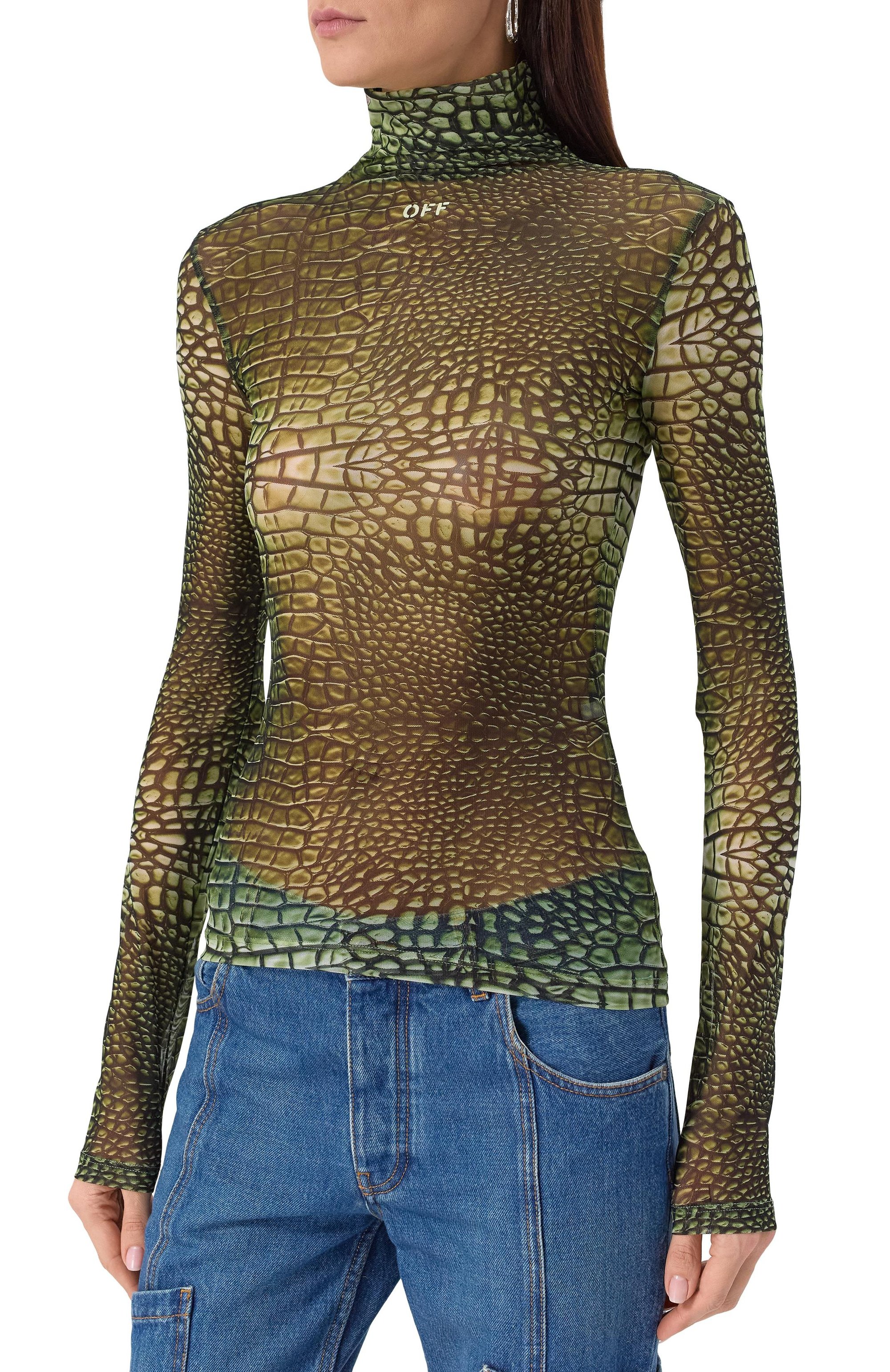 Водолазка OFF-WHITE, арт. 0WAD122S25JER0025810, фото 3