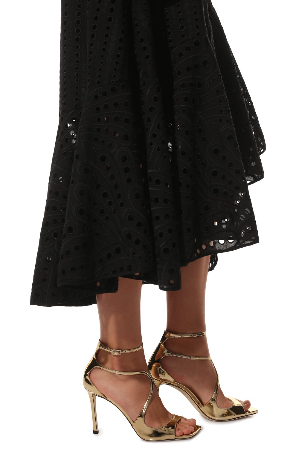 Кожаные босоножки azia 95 JIMMY CHOO, арт. AZIA 95/QUI, фото 3