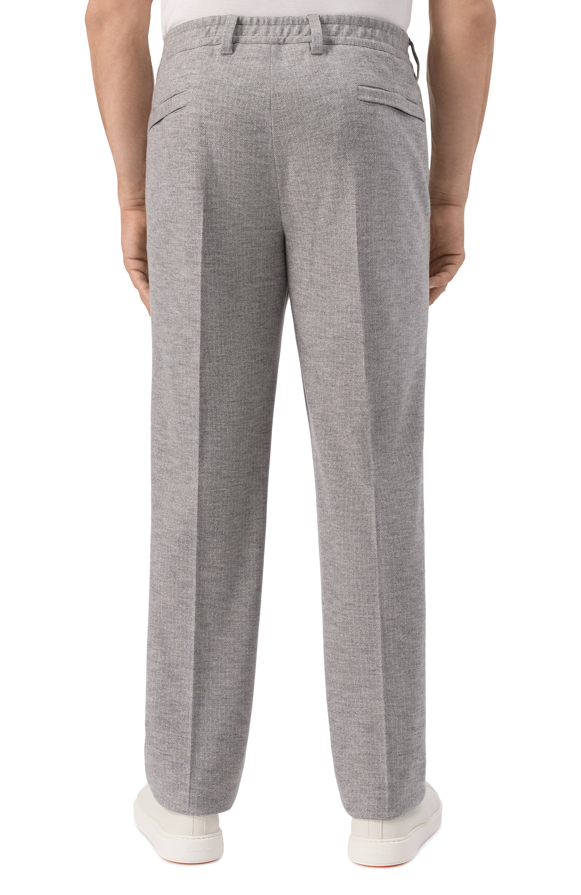 Шерстяные брюки CORTIGIANI, арт. 3AP601, фото 4