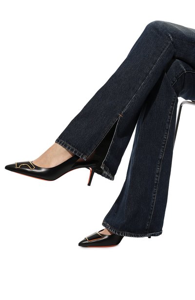 Кожаные туфли SANTONI, арт. WDLS70828HA2TSV4, фото 3