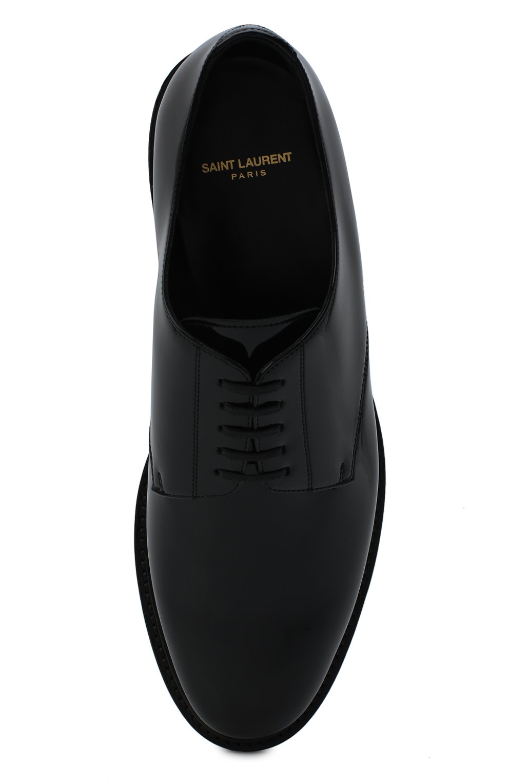 Кожаные дерби SAINT LAURENT, арт. 632356/0D500, фото 5