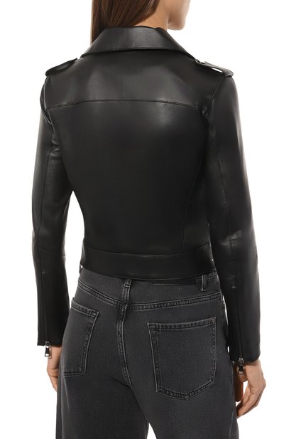 Кожаная куртка SIMONETTA RAVIZZA, арт. S04JA235L16/TS/001, фото 4
