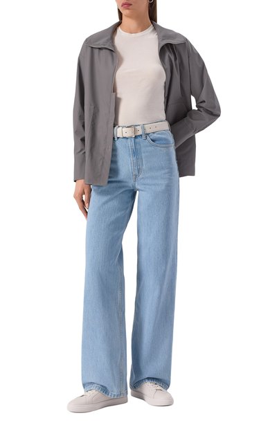 Кожаные кеды 12 STOREEZ светло-серого цвета по цене 19000 руб., арт. 129154, фото 2 Кожаные кеды 12 STOREEZ, арт. 129154, фото 2