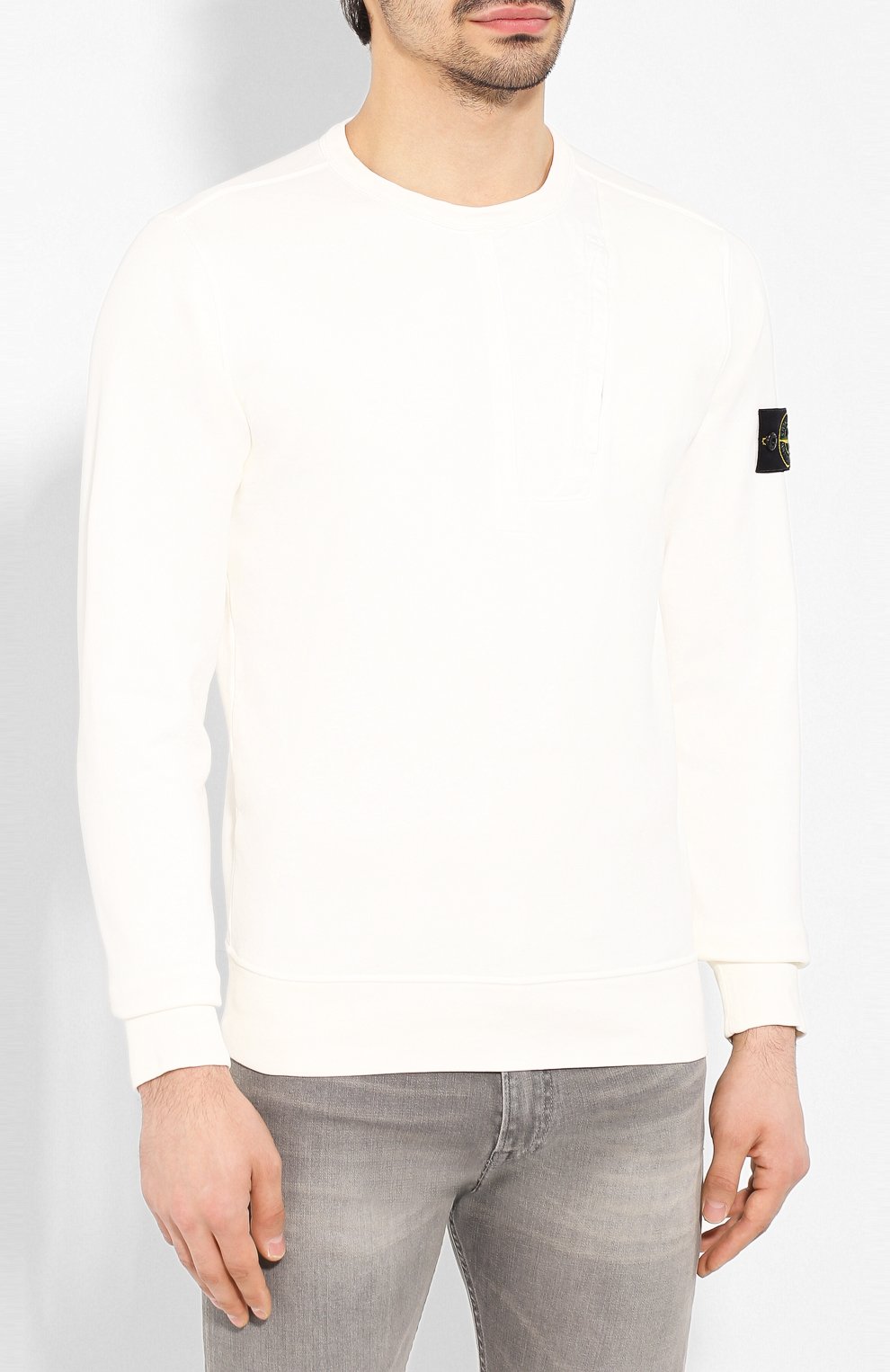 Хлопковый свитшот STONE ISLAND, арт. 721563151, фото 3