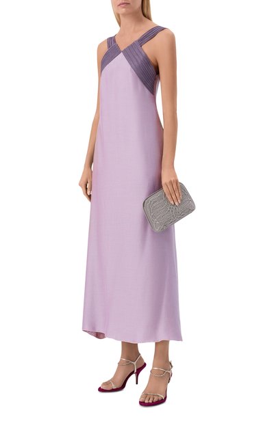 Клатч la prima GIORGIO ARMANI светло-серого цвета по цене 258000 руб., арт. GW001000/AF28761, фото 3 Клатч la prima GIORGIO ARMANI, арт. GW001000/AF28761, фото 3
